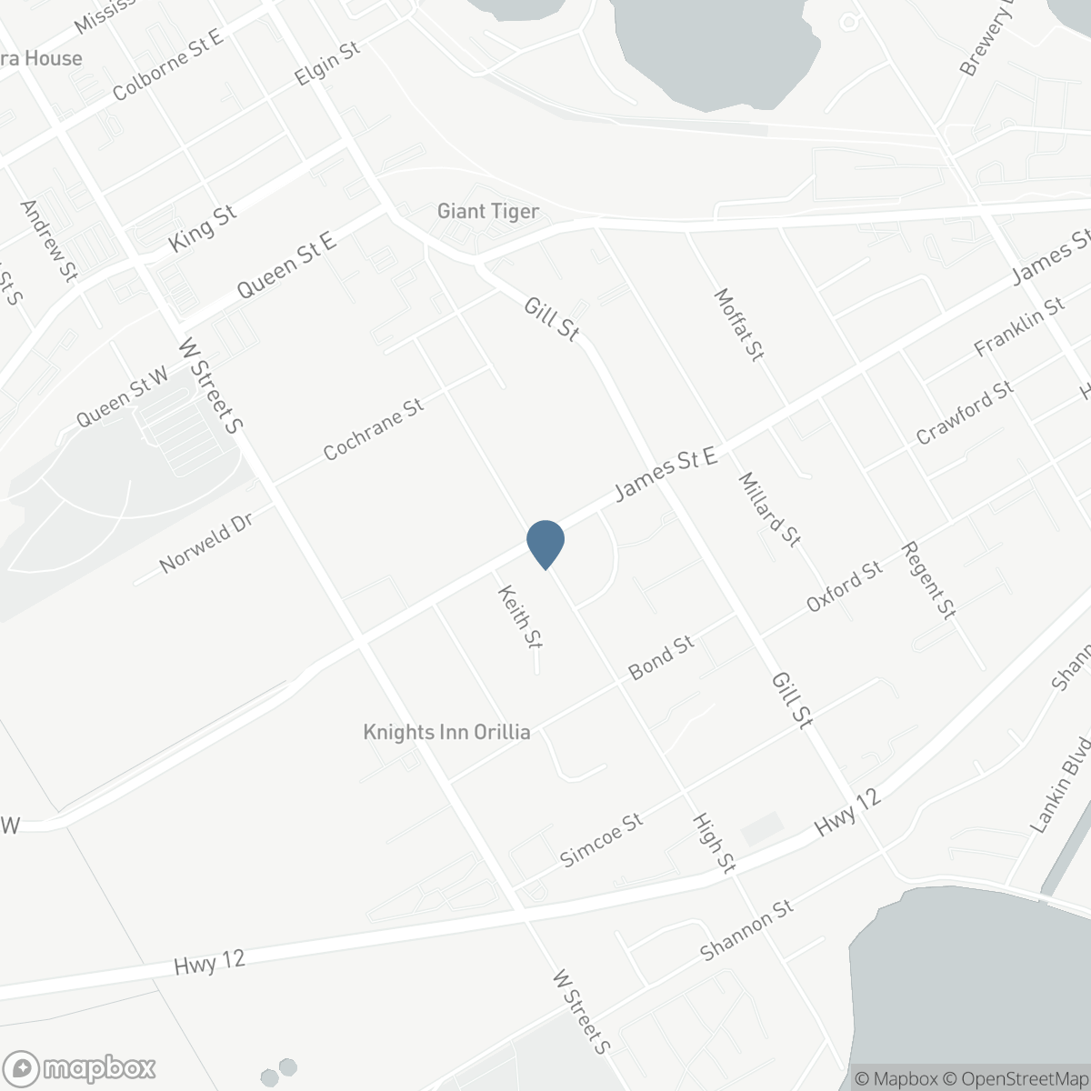 51 JAMES STREET E, Orillia, Ontario L3V 1L3